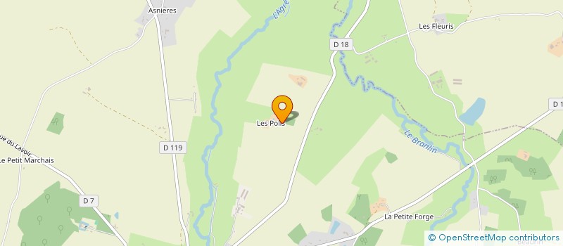 localisation de l'entreprise DUBOIS-LECOMTE  CHAMPIGNELLES