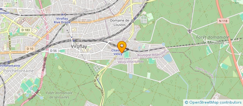 localisation de l'entreprise DUBOIS PARDOUX  CHAVILLE