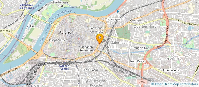 localisation de l'entreprise DUBOIS SECURITE PRIVEE 84  AVIGNON