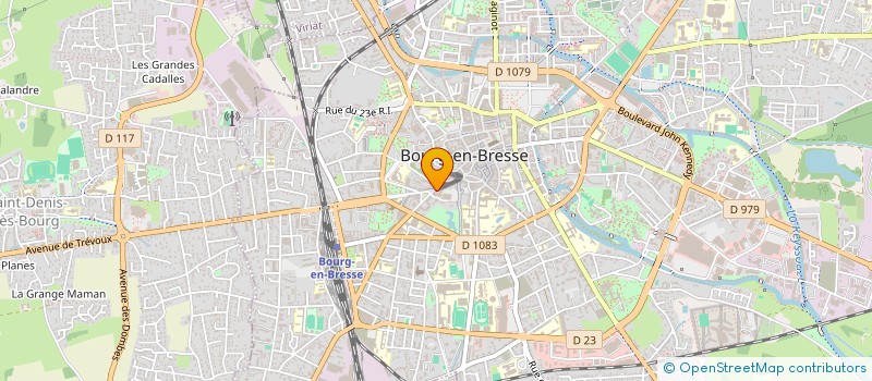localisation de l'entreprise DUBOIS SERRURERIE à BOURG-EN-BRESSE