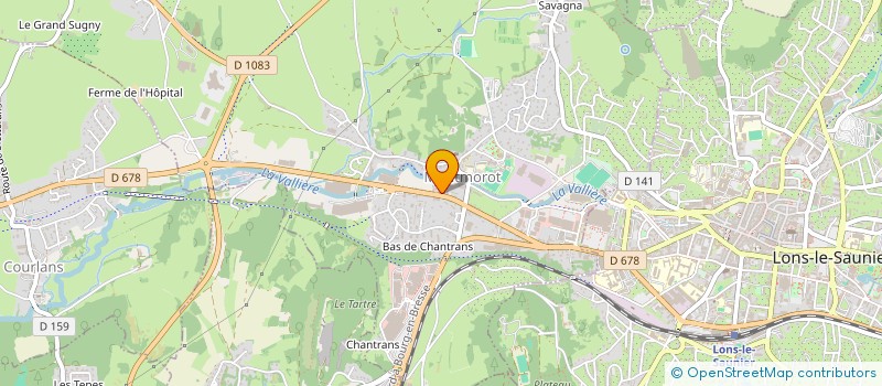 localisation de l'entreprise DUBOIS - SERVICES A DOMICILE à MONTMOROT