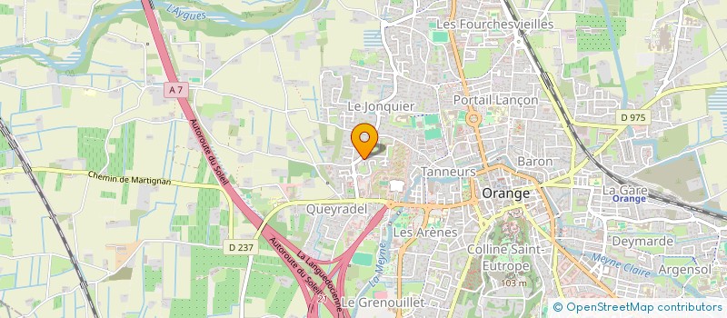 localisation de l'entreprise DUBOIS SPOLDI  ORANGE