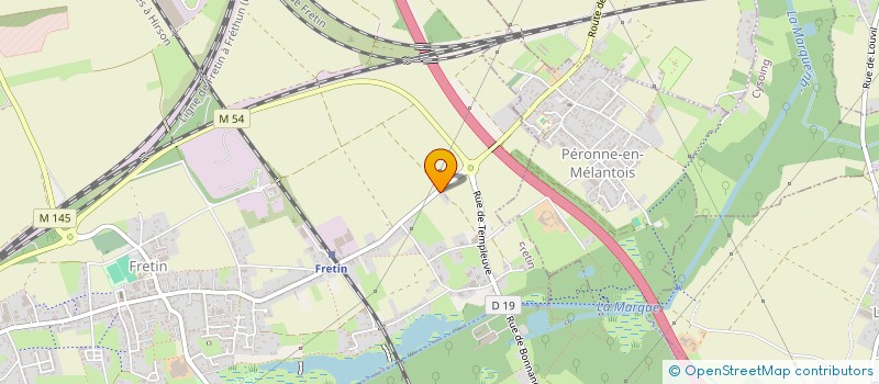 localisation de l'entreprise DUBOIS-WILLY à FRETIN