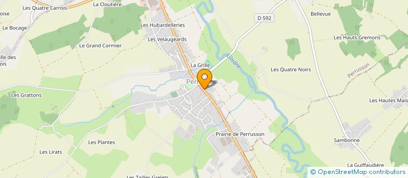 localisation de l'entreprise DUBOISLEVE  CHAMBOURG-SUR-INDRE