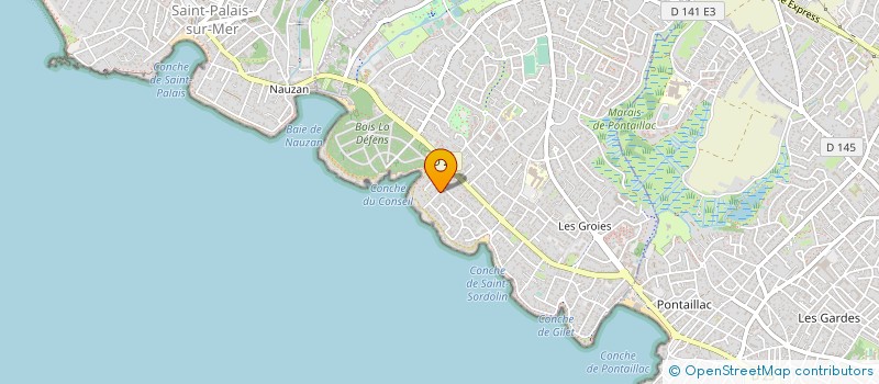 localisation de l'entreprise DUBOISPORT.MOD  VAUX-SUR-MER