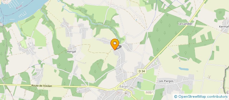 localisation de l'entreprise DUBON  FEREL