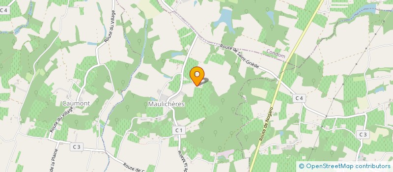 localisation de l'entreprise DUBOS  MAULICHERES