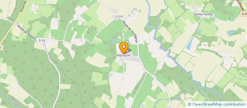 localisation de l'entreprise DUBOS  LAREE