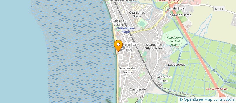 localisation de l'entreprise DUBOS SERVICES HYDRAULIQUE à CHATELAILLON-PLAGE