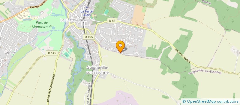 localisation de l'entreprise DUBOST CONCEPT à LA FERTE-ALAIS