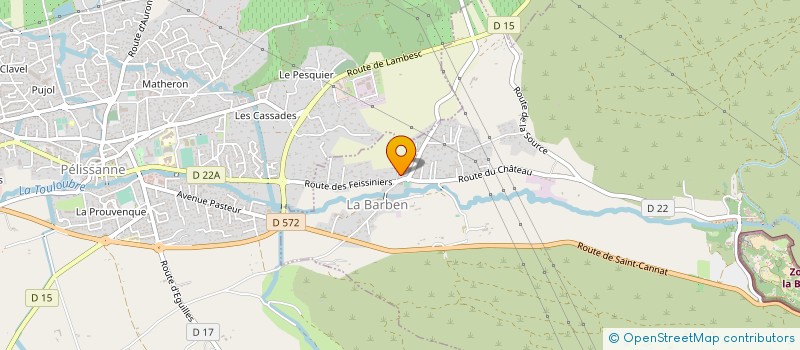 localisation de l'entreprise DUBOST CORPORATION à PELISSANNE
