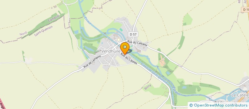 localisation de l'entreprise DUBRAY INVESTISSEMENT  VENDHUILE