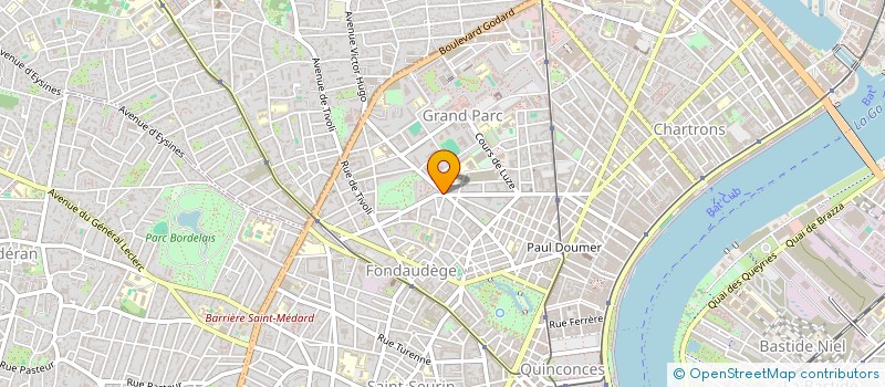 localisation de l'entreprise DUBREUIL CARRE D AS SNC à BORDEAUX