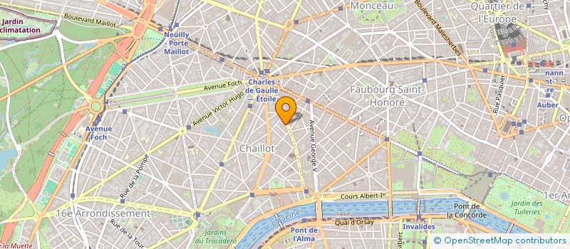 localisation de l'entreprise DUBREUIL IMMOBILIER  PARIS