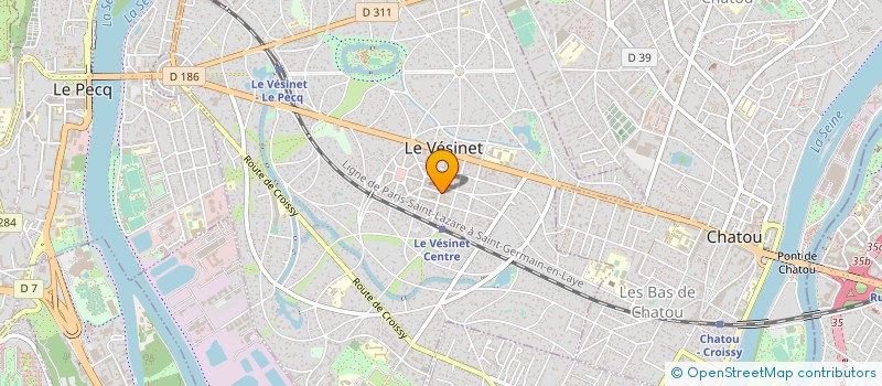 localisation de l'entreprise DUBREUIL LE VESINET à LE VESINET