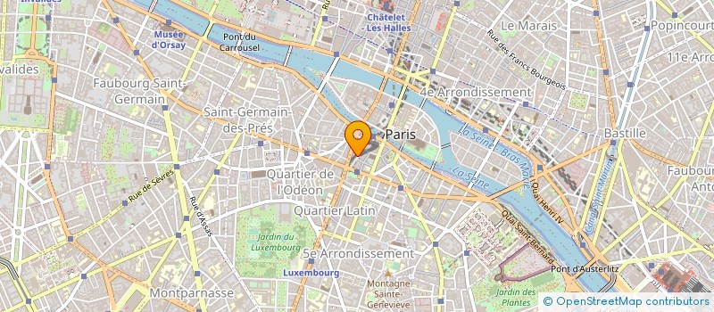 localisation de l'entreprise DUBROCA à PARIS