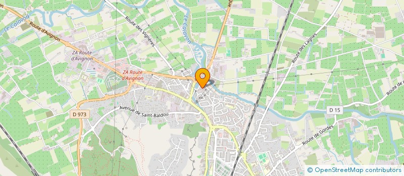 localisation de l'entreprise DUBROCA DEV  CAVAILLON