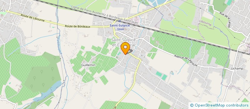 localisation de l'entreprise DUBROCAS PRESTIGE LOCATIONS  SAINT-SULPICE-ET-CAMEYRAC