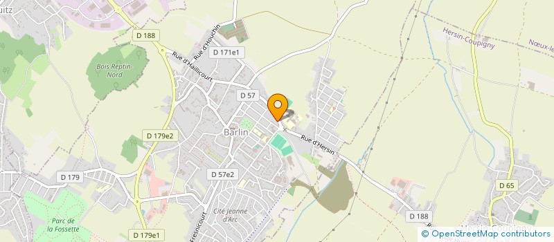 localisation de l'entreprise DUBRULLE AGENCEMENT à BARLIN