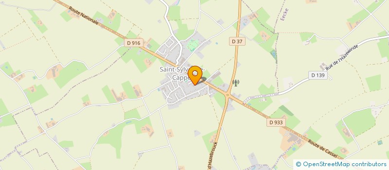 localisation de l'entreprise DUBRULLE DAVID  SAINT-SYLVESTRE-CAPPEL