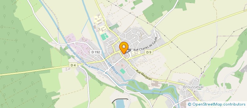 localisation de l'entreprise DUBUC à WASSY