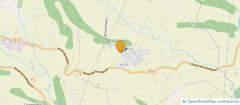 localisation de l'entreprise DUBUC CONSTRUCTION & SERVICE  PIERRERUE