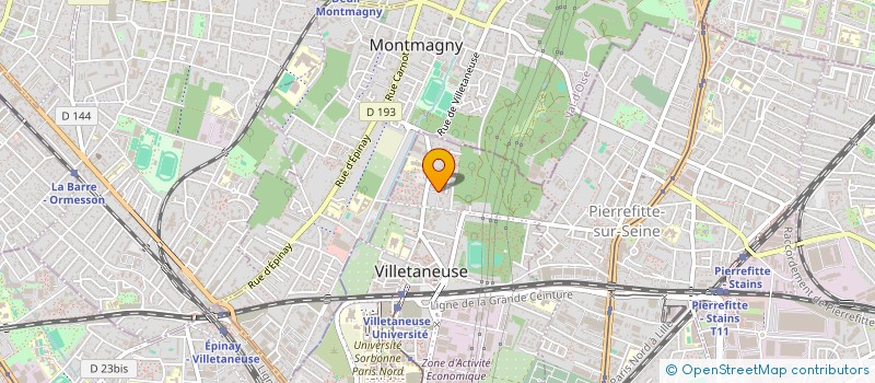 localisation de l'entreprise DUBUC CONSULTING à VILLETANEUSE