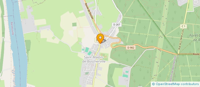 localisation de l'entreprise DUBUC EXPERTISES  SAINT-MARTIN-DE-BOSCHERVILLE