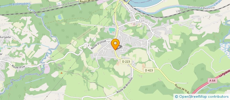 localisation de l'entreprise DUBUCH  URT