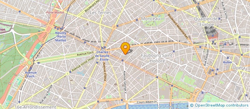 localisation de l'entreprise DUBUISSON à PARIS