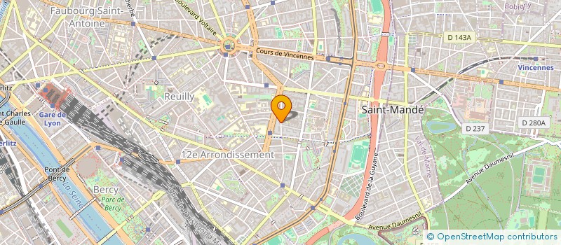 localisation de l'entreprise DUBUISSON DESIGN  PARIS