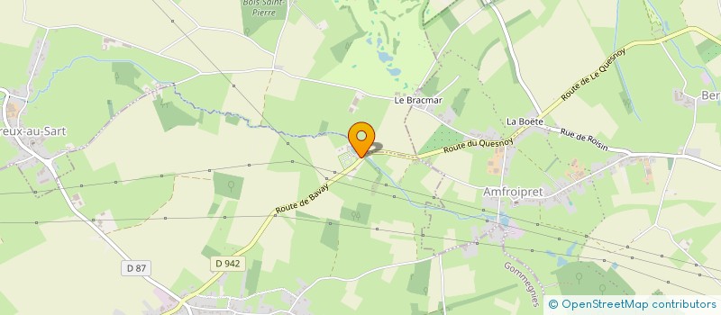 localisation de l'entreprise DUBUISSON DISTRIBUTION SARL  GOMMEGNIES