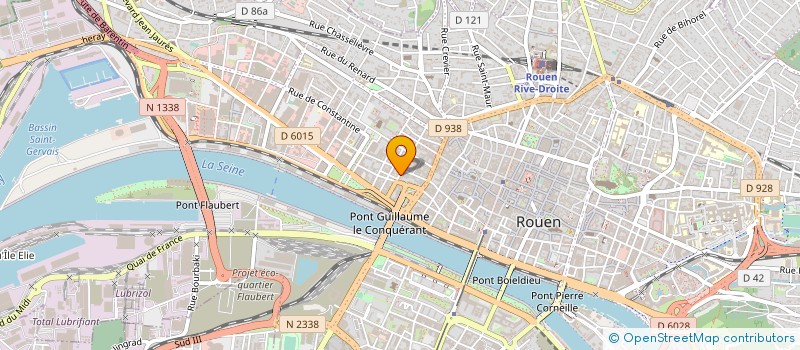 localisation de l'entreprise DUBUS FREDERIC / MALHERBE VALERIE à ROUEN