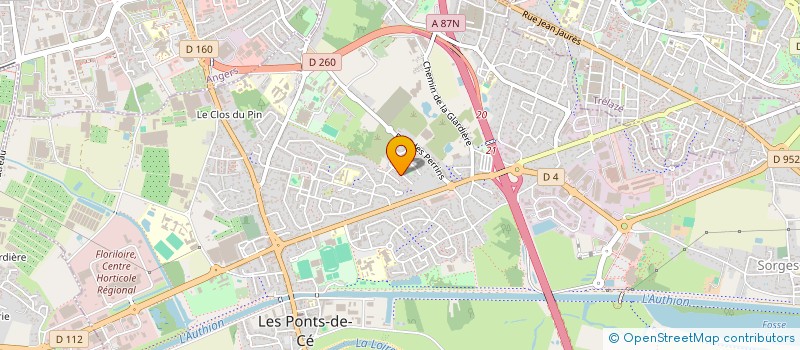 localisation de l'entreprise DUBWISE PROMOTION à LES PONTS-DE-CE