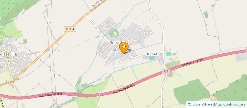 localisation de l'entreprise DUC  RETONFEY