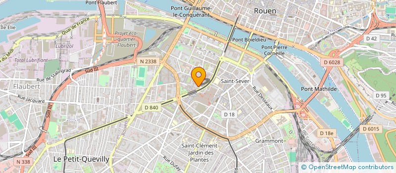 localisation de l'entreprise DUC DE MALAKOFF à ROUEN