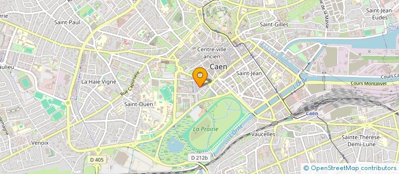 localisation de l'entreprise DUC GUILLAUME à CAEN