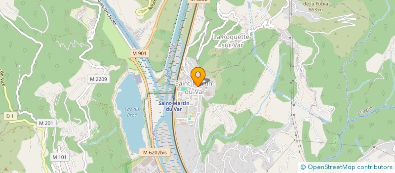 localisation de l'entreprise DUC IN ALTUM à SAINT-MARTIN-DU-VAR