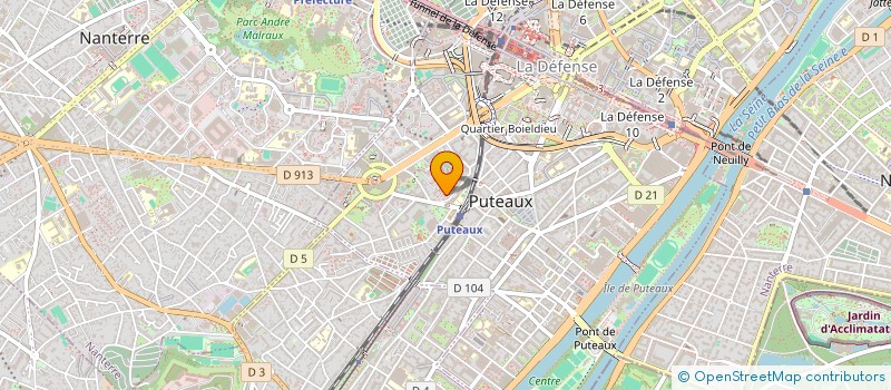 localisation de l'entreprise DUC STUDIO  PUTEAUX