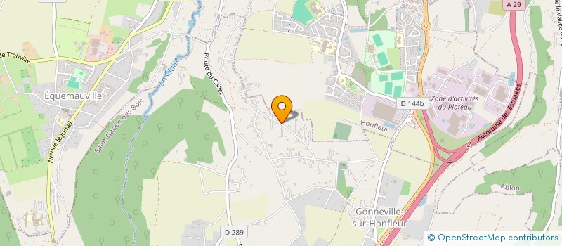 localisation de l'entreprise DUCA 2.  GONNEVILLE-SUR-HONFLEUR