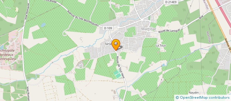 localisation de l'entreprise DUCA ET LAVIGNE  SURZUR