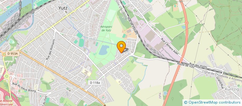 localisation de l'entreprise DUCA LEVY  YUTZ