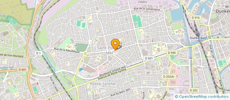 localisation de l'entreprise DUCACOU  DUNKERQUE