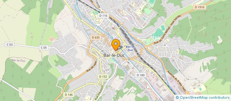 localisation de l'entreprise DUCALE ET TASTEPEPINEUSE SENECHALERIE DES GOUSTEURS DE GROSEILLES à BAR-LE-DUC