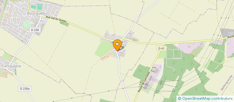 localisation de l'entreprise DUCALE GLB  BOURGUEBUS