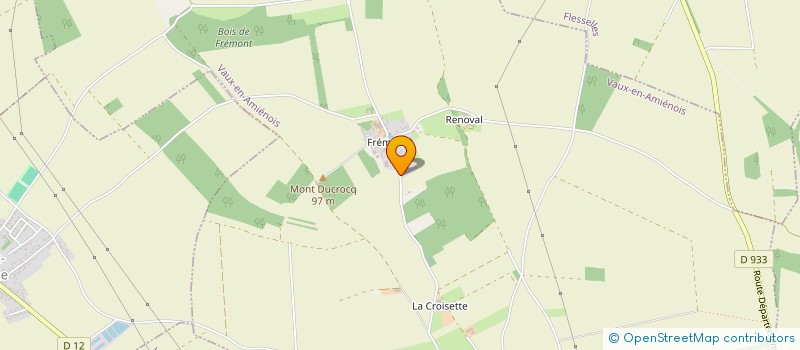 localisation de l'entreprise DUCAMP & CO  VAUX-EN-AMIENOIS