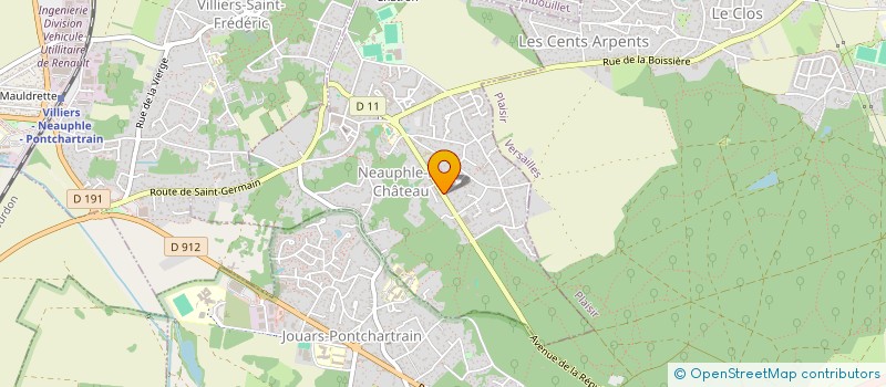 localisation de l'entreprise DUCAMP-DIAS à FONTENAY-LE-FLEURY