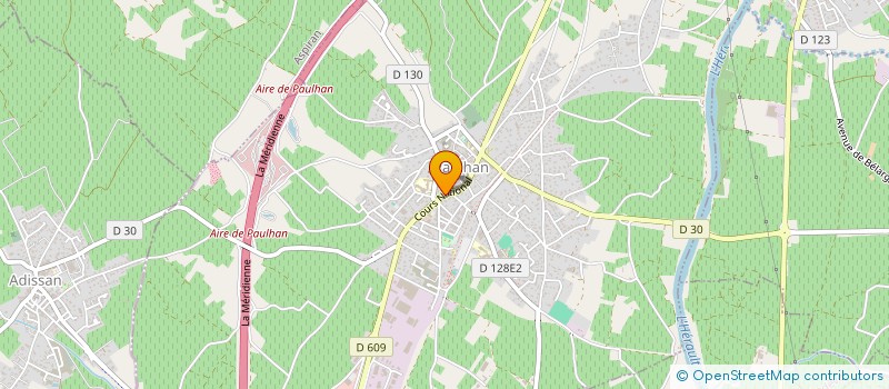 localisation de l'entreprise DUCAMP FRERES à PAULHAN