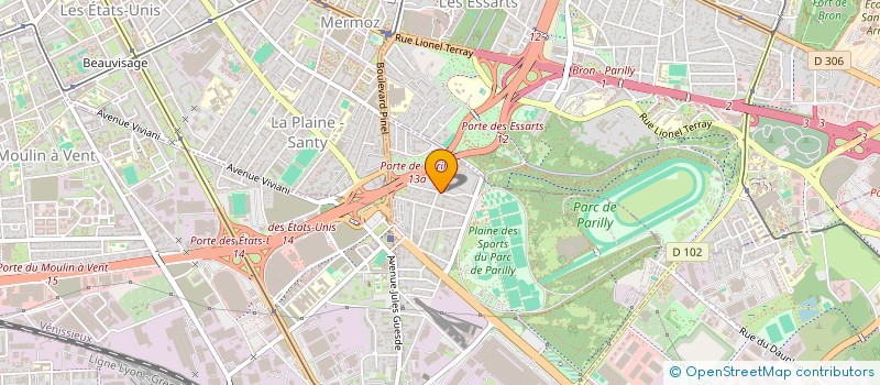 localisation de l'entreprise DUCANCEL & MORARD IMMOBILIER  VENISSIEUX