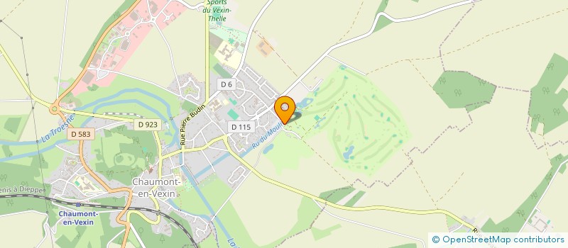 localisation de l'entreprise DUCAPARIS  CHAUMONT-EN-VEXIN